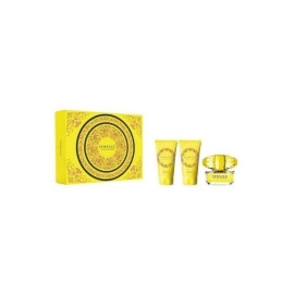Versace Yellow Diamond EDT 90 ml + telové mlieko 100 ml + sprchový gél 100 ml + EDT 5 ml darčeková sada