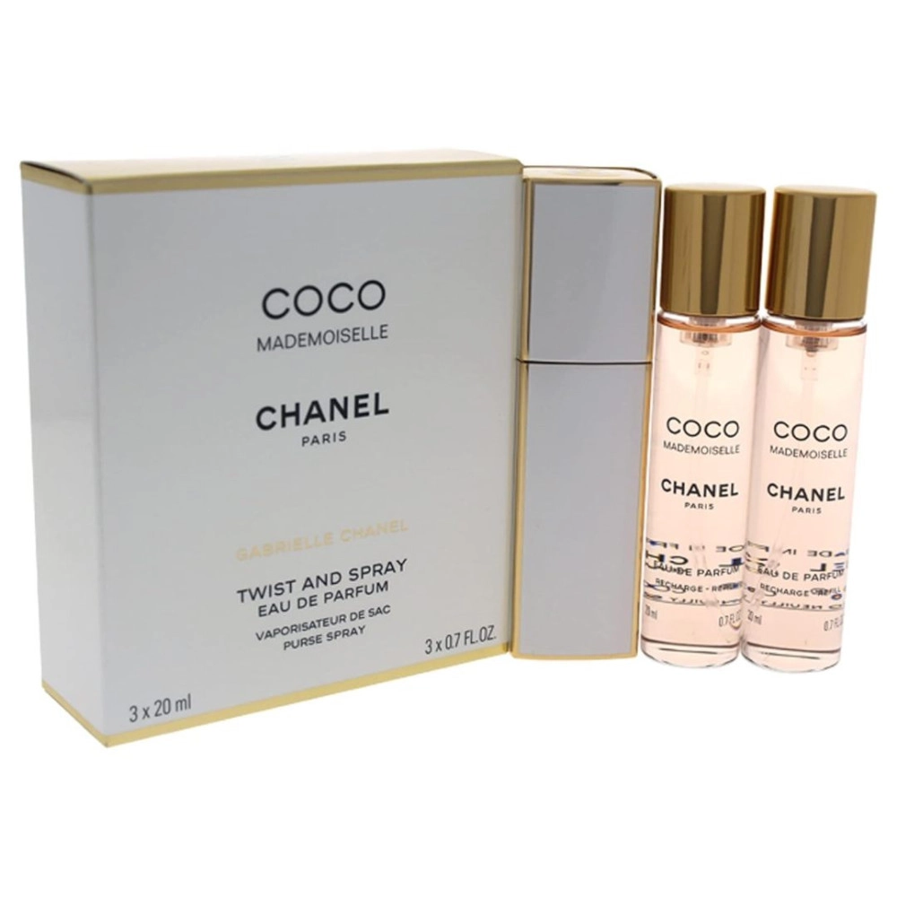 Chanel Coco Mademoiselle toaletná voda dámska 3 x 20 ml náplň