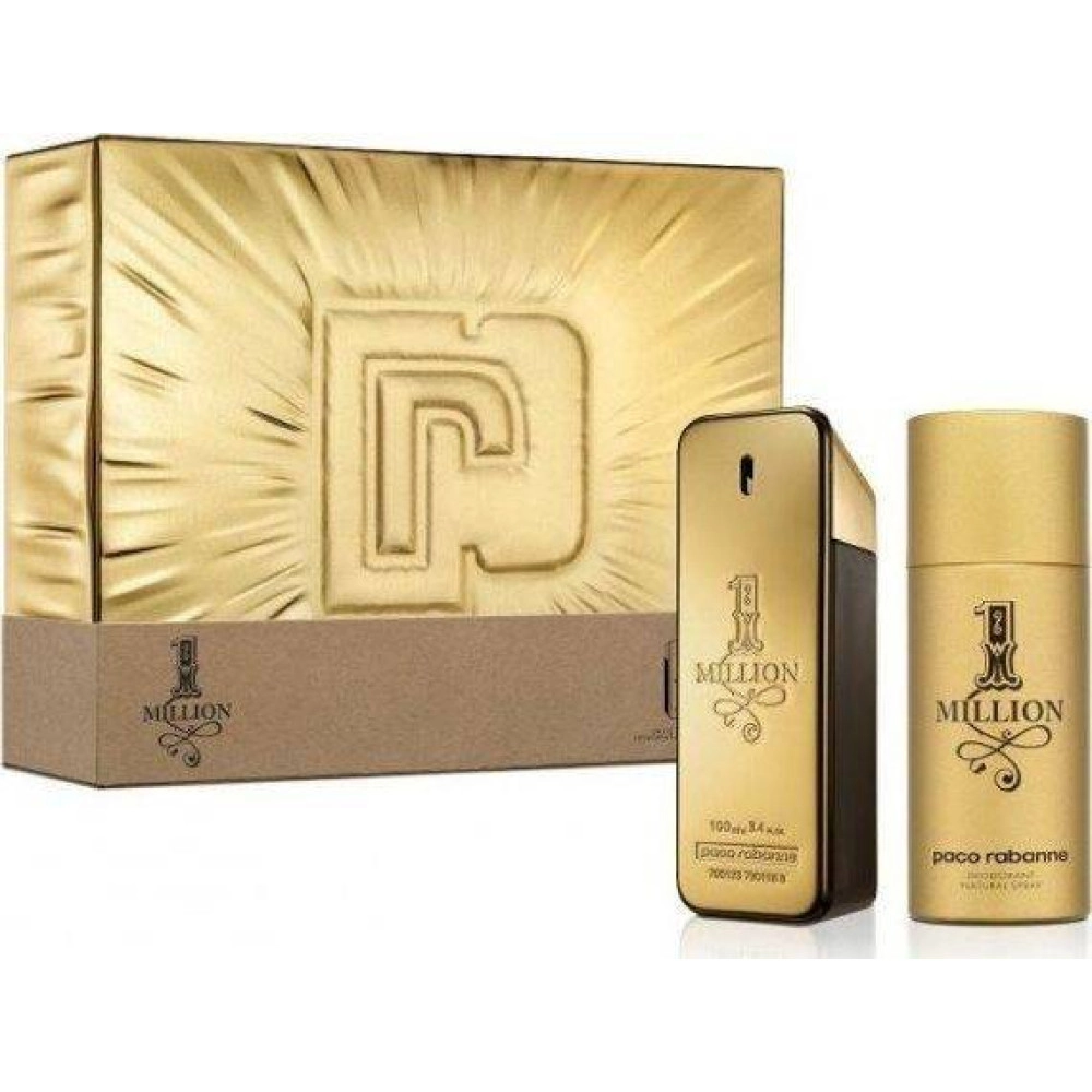Paco Rabanne 1 Million EDT 100 ml + deospray 150 ml darčeková sada