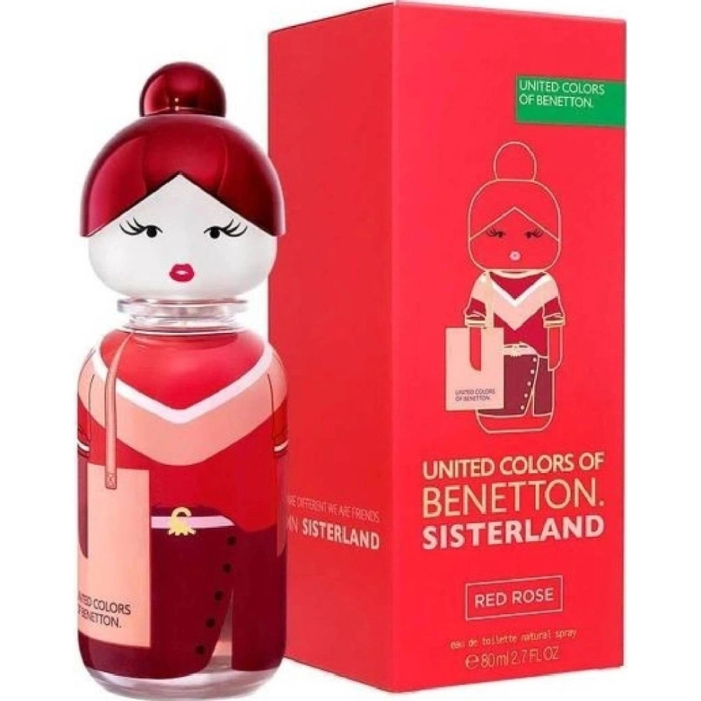 Benetton Sisterland Red Rose toaletná voda dámska 80 ml