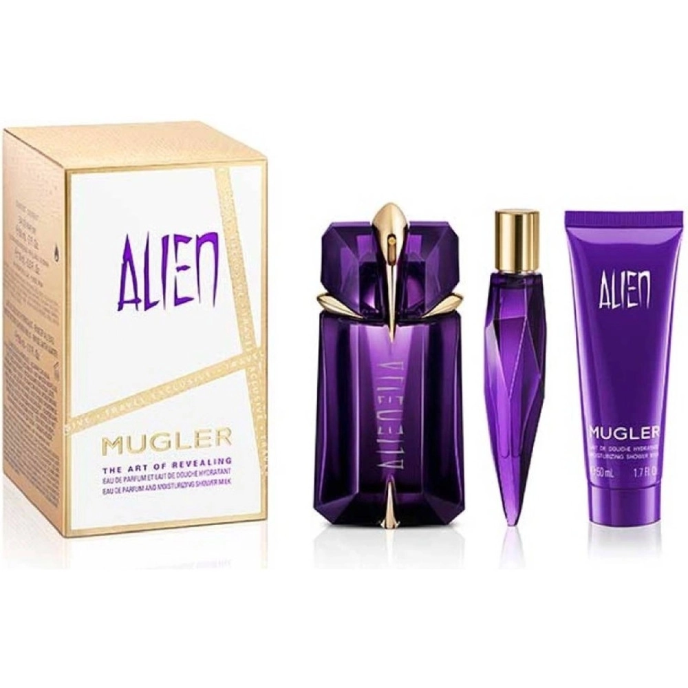 Thierry Mugler Alien SET: EDP 60 ml + EDP 10 ml + Telové mlieko 50 ml