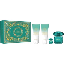 Versace Crystal Emerald EDP 90 ml + EDP 5 ml + sprchový gél 100 ml + telové mlieko 100 ml pre ženy
