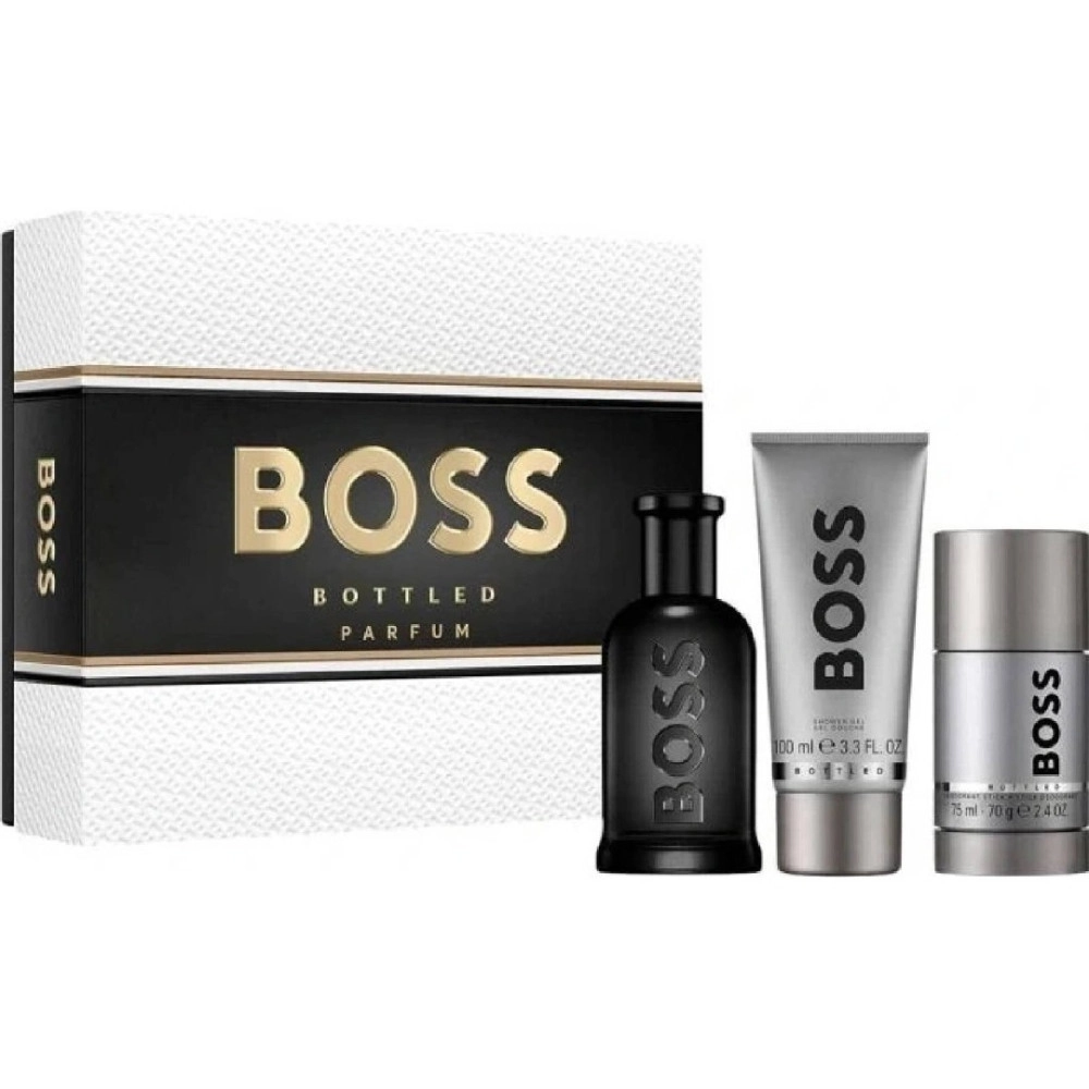 Hugo Boss Boss Bottled Parfém Darčeková sada Parfém 100 ml, deostick 75 ml a sprchový gél 100 ml
