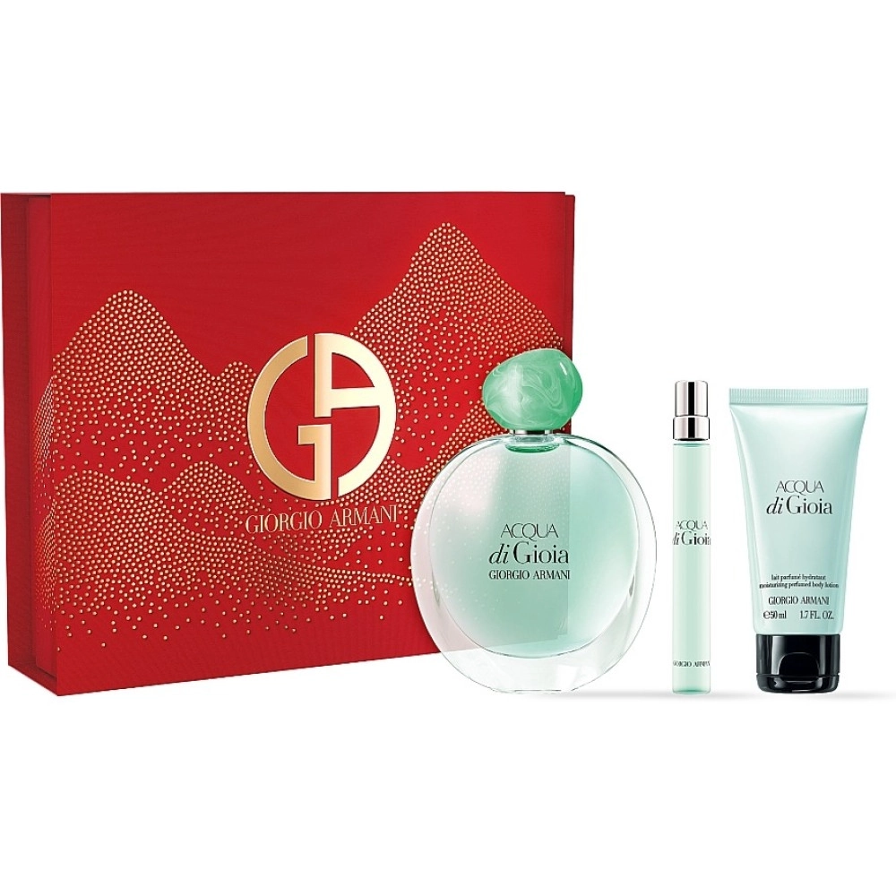 Armani Acqua di gioia edp 100 ml, telové mlieko 50ml a miniaturka edp 10 ml