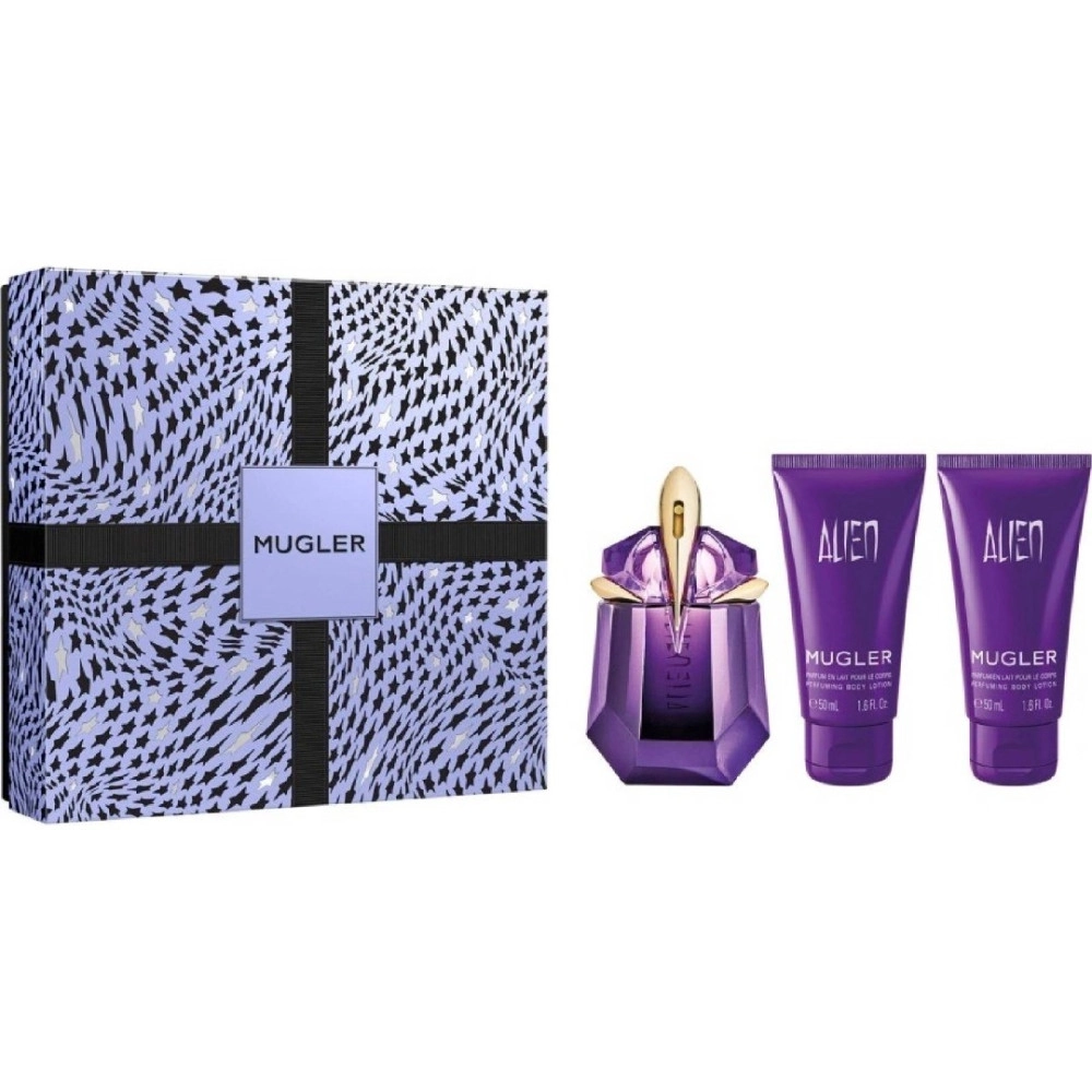 Thierry Mugler Alien SET: EDP 30 ml + SG  50 ml + Telové mlieko 50 ml