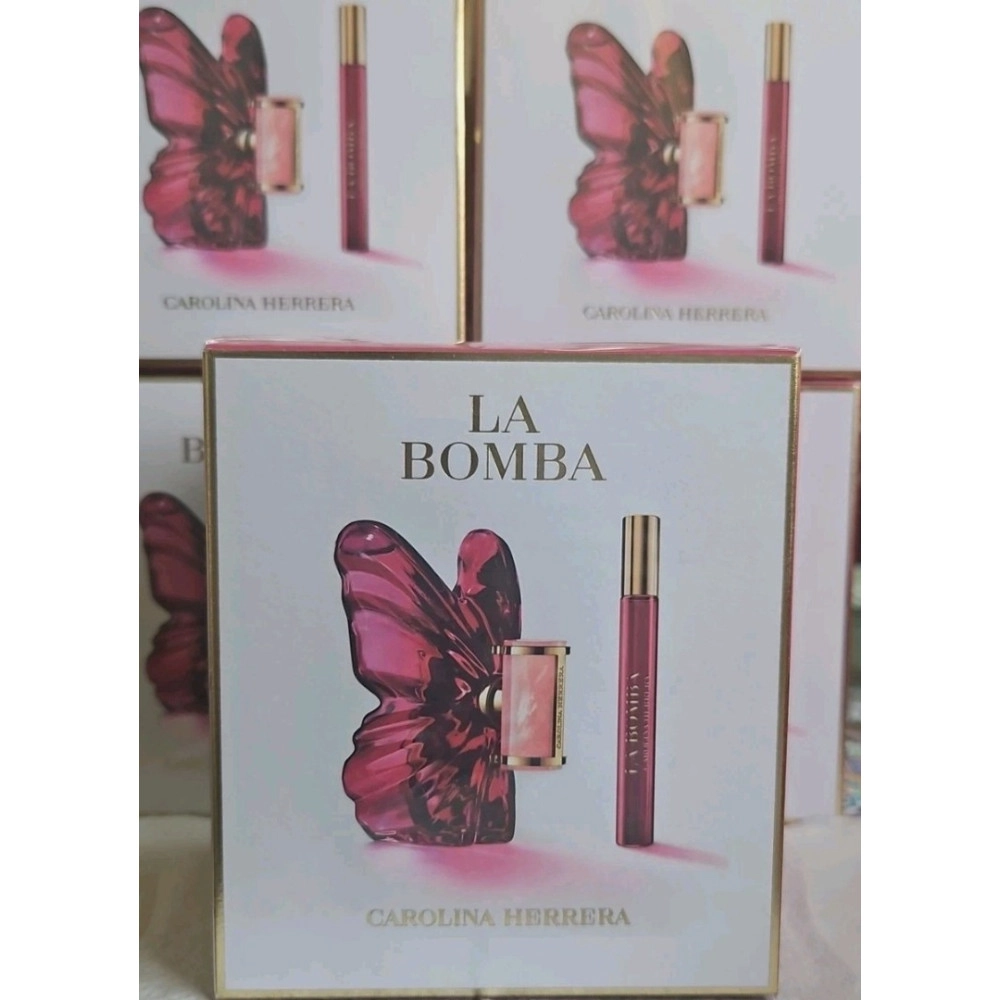 Carolina Herrera La Bomba dámsky darčekový set 80 ml edp +10 ml edp Travel