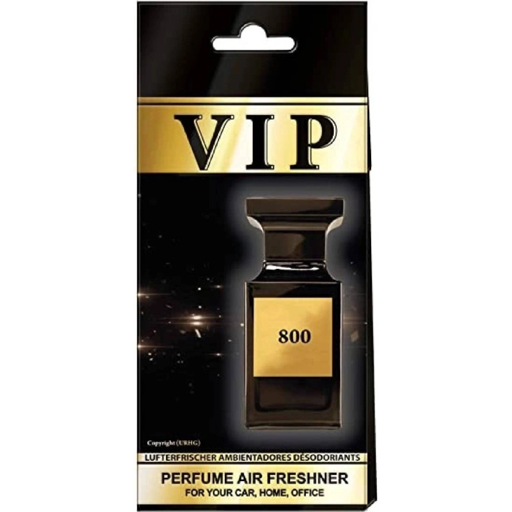 VIP No. 800 parfumový osviežovač do auta 13g. - Tom Ford Tobacco Vanille 