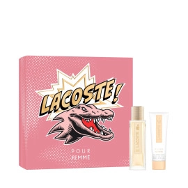 Lacoste Pour Femme 50 ml edp + 50 ml telové mlieko SET 1