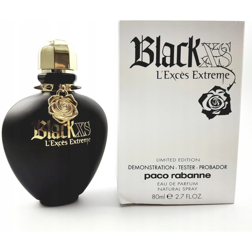 Paco Rabanne Black XS L´Exces Extreme Woman L.E. 80 ml Tester Paco Rabanne Black XS L´Exces Extreme Woman L.E. 80 ml Tester