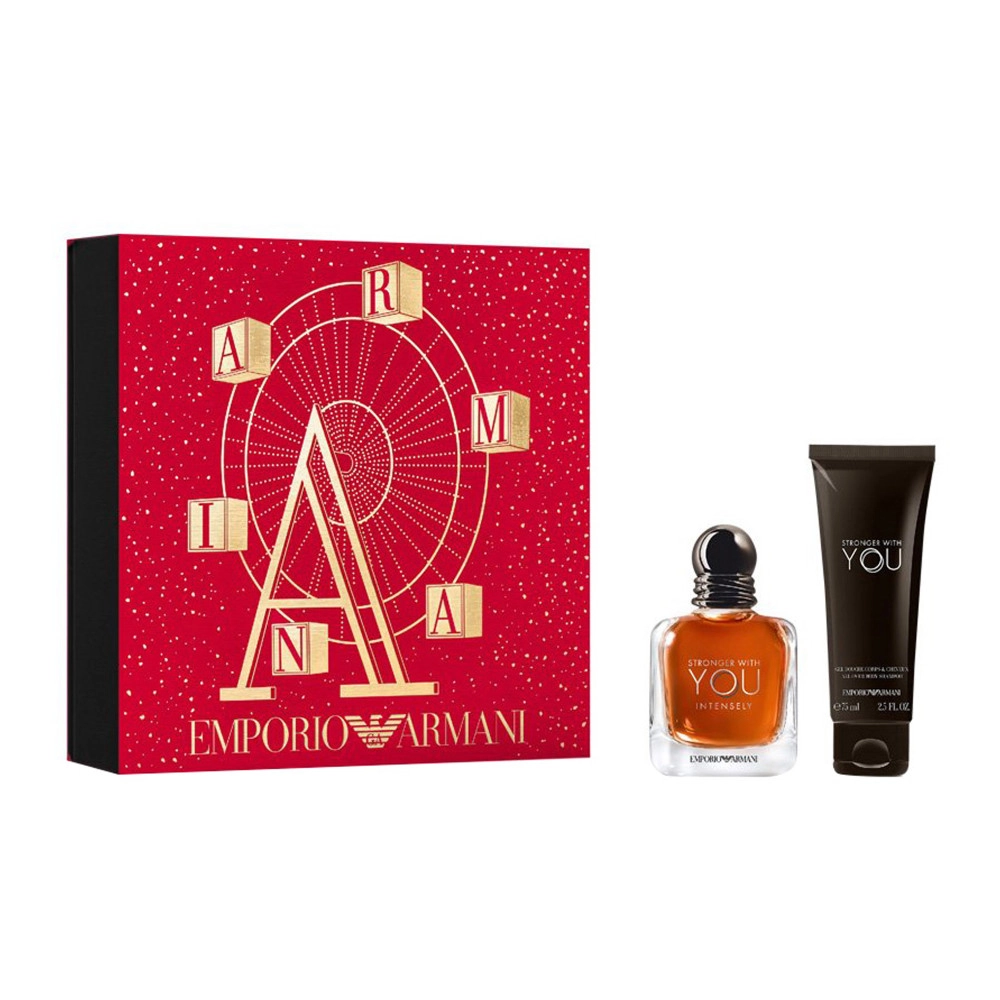 Giorgio Armani Emporio Armani Stronger With You Intensely EDP 50 ml + sprchový gél 75 ml darčeková sada