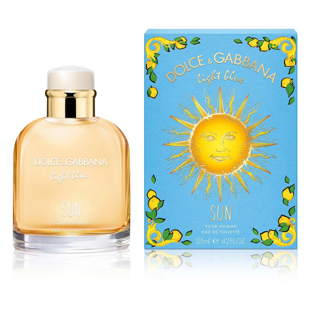Dolce & Gabbana Light Blue Sun pánska toaletná voda 125 ml