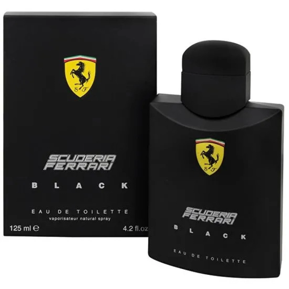 Ferrari Scuderia Black toaletná voda pánska 125 ml