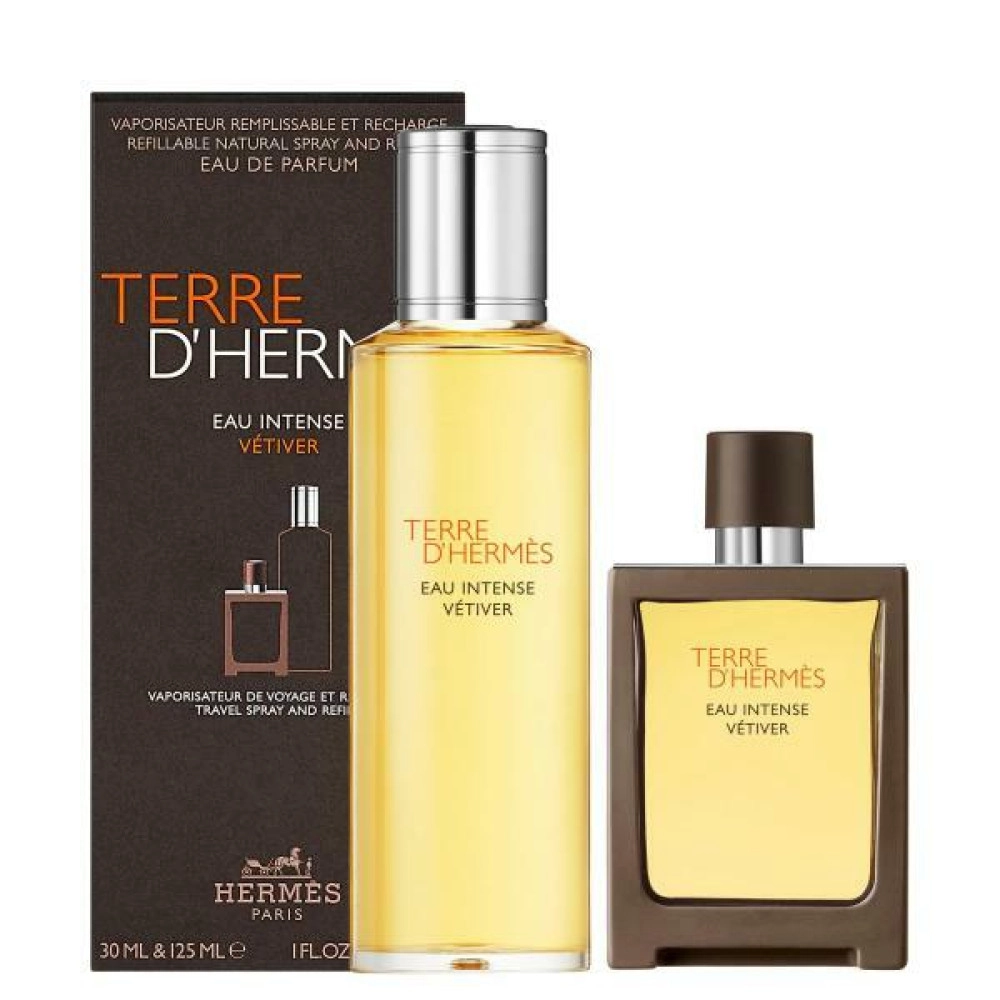 Hermès Terre D´ Hermès Eau Intense Vétiver pánsky darčekový SET Hermès Terre D´ Hermès Eau Intense Vétiver pánsky darčekový SET