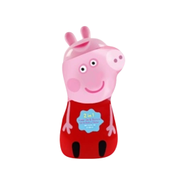 Air-Val Peppa Pig 2D detský sprchový gél a šampon 400 ml