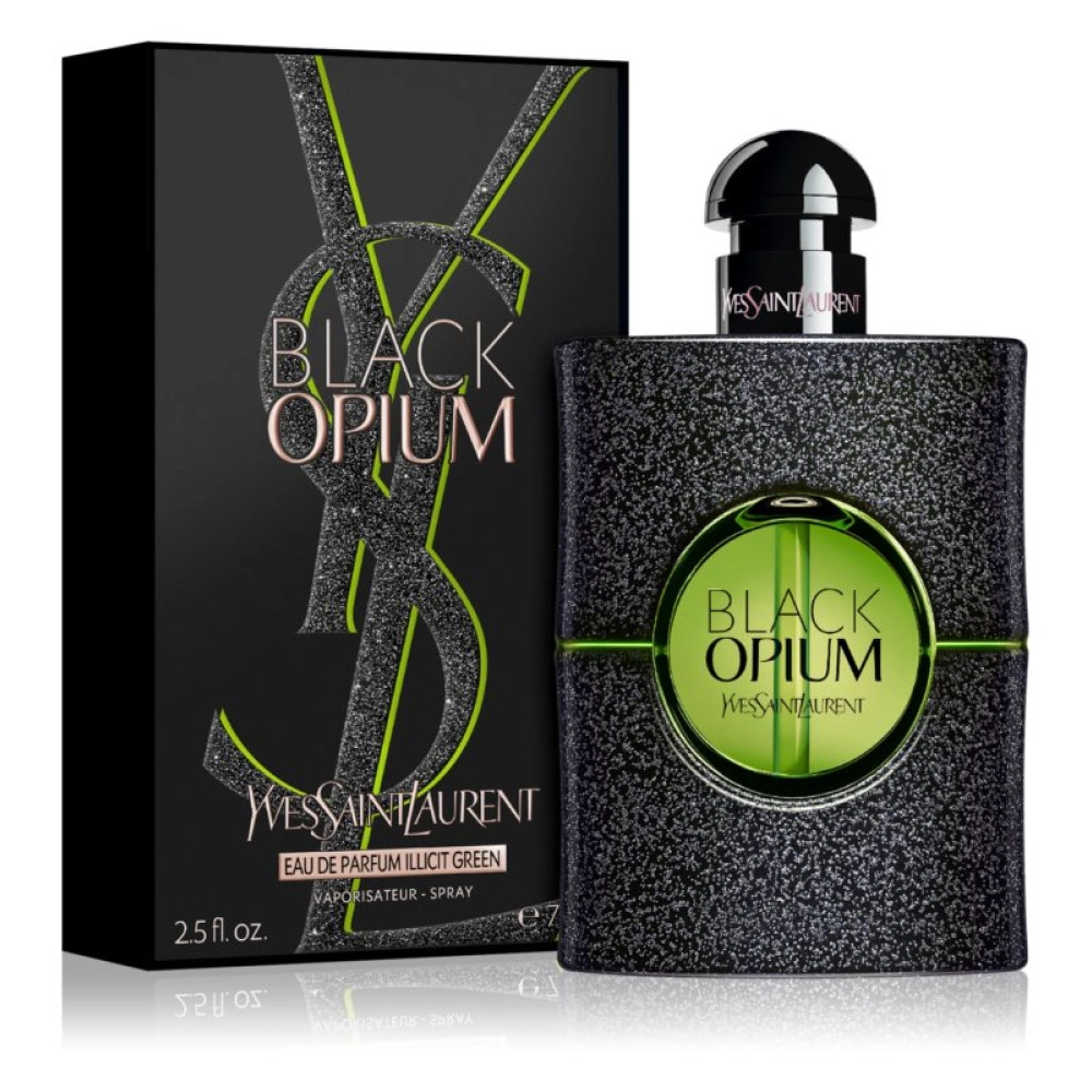 Yves Saint Laurent Black Opium Illicit Green dámska edp 75 ml Yves Saint Laurent Black Opium Illicit Green dámska edp 75 ml